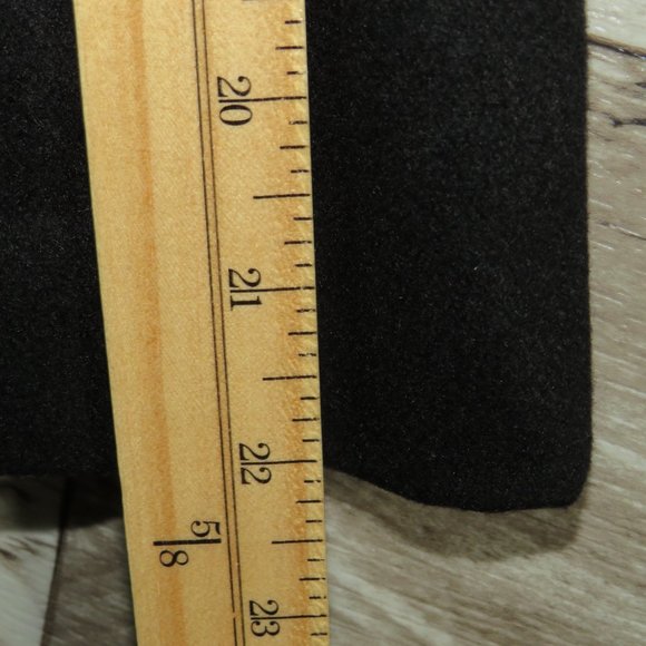 I-N-C* Women's Long Sleeve High Collar Hidden Button Down Trench Coat~Size Small - Picture 9 of 12